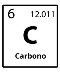Elemento químico Carbono ilustrando o conceito de que o limite do aperfeiçoamento de uma vida baseada em carbono é o próprio 6, ou sua progressão decimal 6.6.
